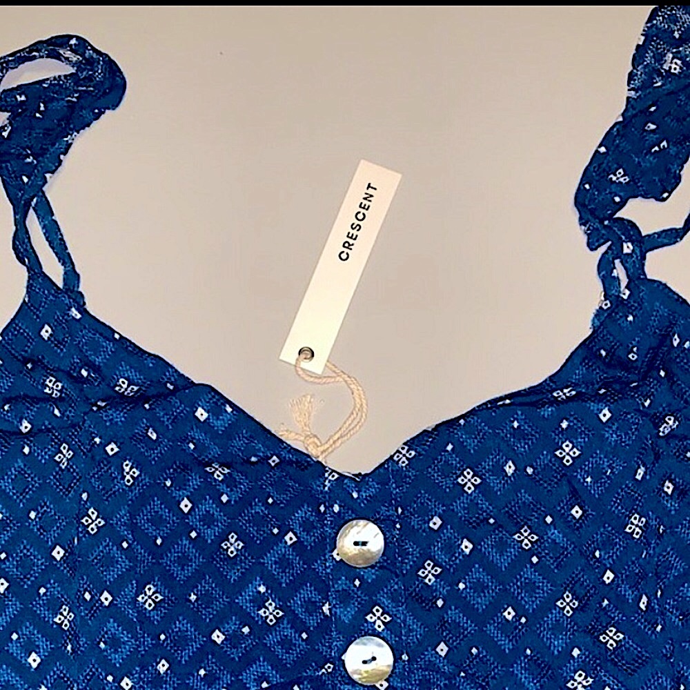 ✨NEW Crescent Jumpsuit with Beautiful Details Rust Blue Black  😍 - Picture 5 of 12